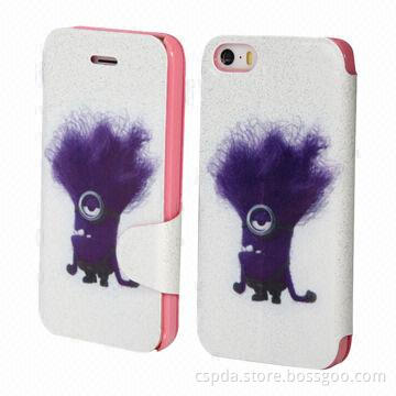 PU Leather Case for iPhone 5S, High Quality